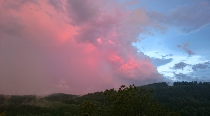 Sommerabendrot